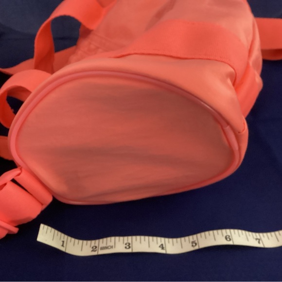Fluo Pink Bright Adidas Mini Duffle Nylon Bag - Picture 9 of 13